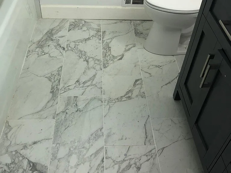 Renovated bathrooms