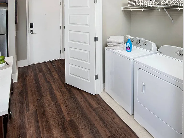 Individual washer and dryers in every home