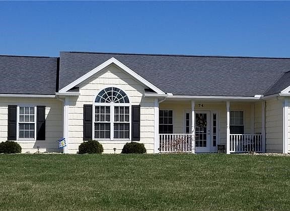 Beautiful Ranch located in Rivers Edge.  Enjoy the covered front porch and convenient side load garage!
