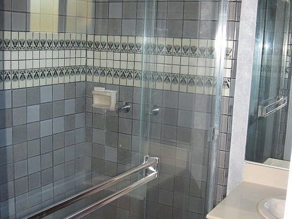 custom shower in master bath
