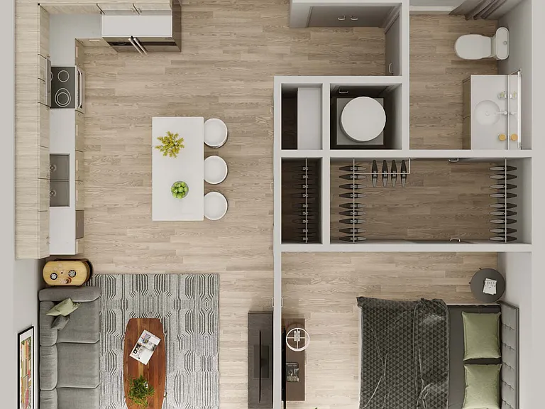 A6 floor plan 400H