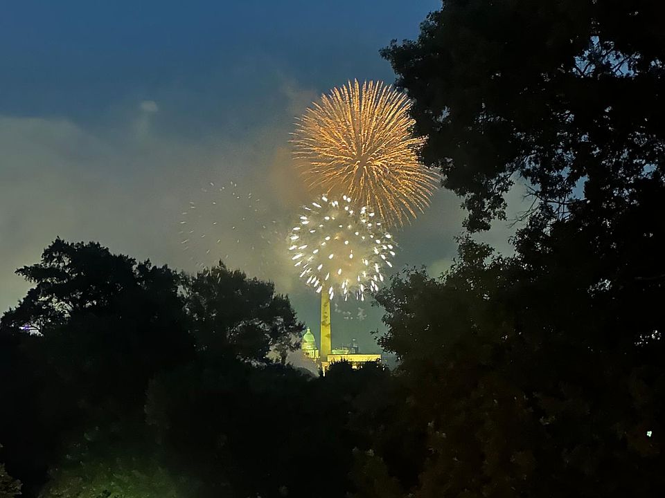 4th of July Fireworks from Apartment