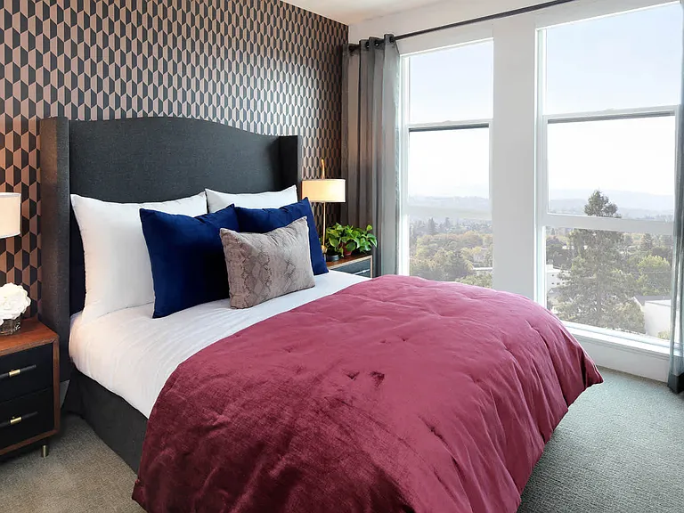 Carpeted Bedroom