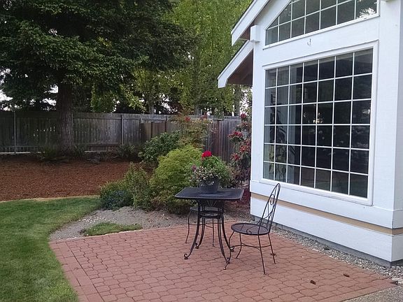 ONE OF THREE PATIO AREAS