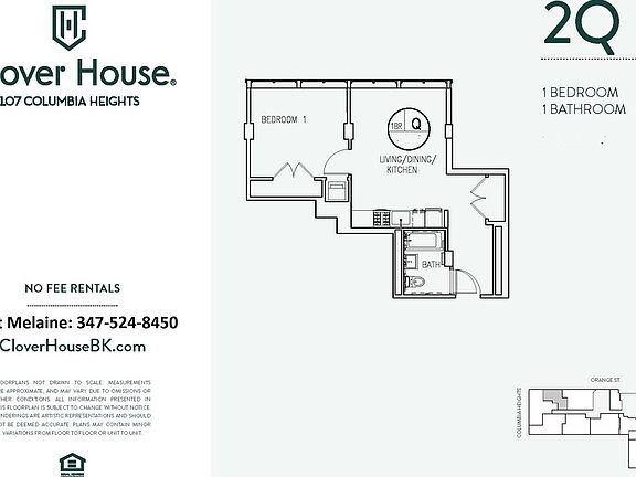 2nd image of 107 Columbia Hts #2Q