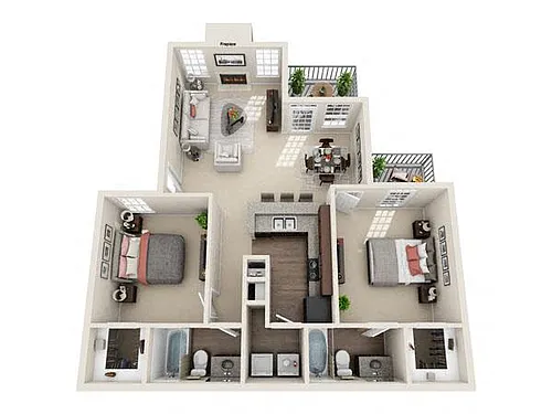 Floor plan Salerno A