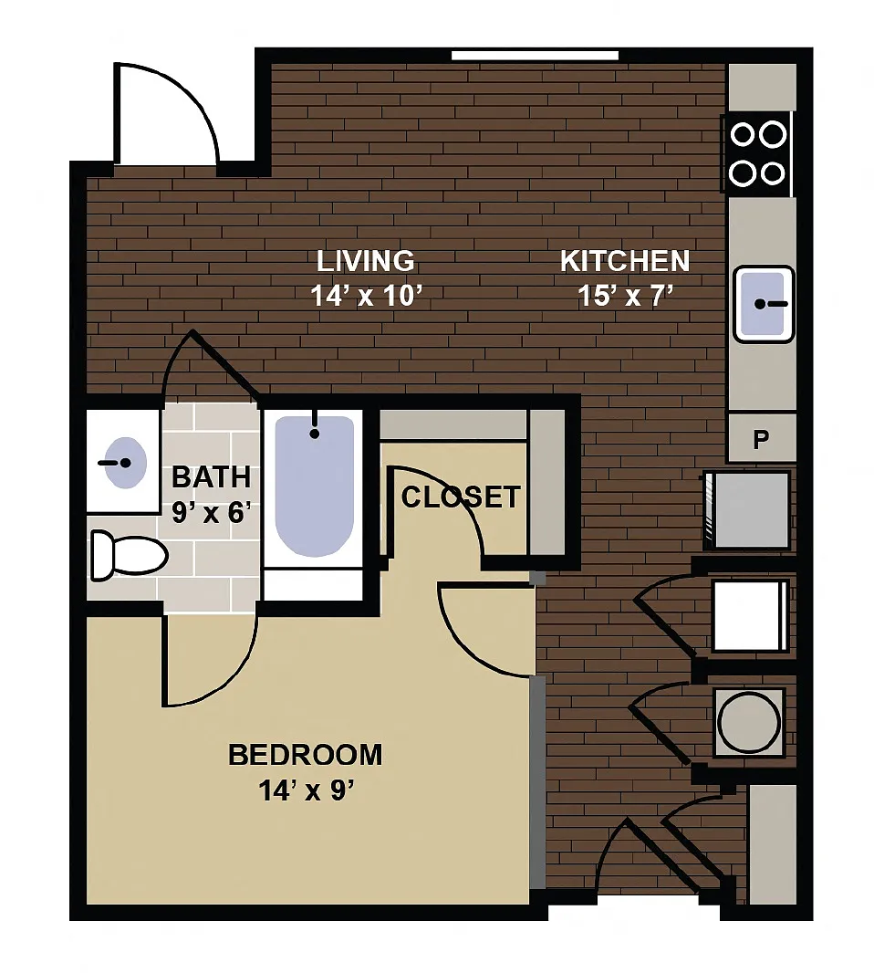 Floor plan Worthington