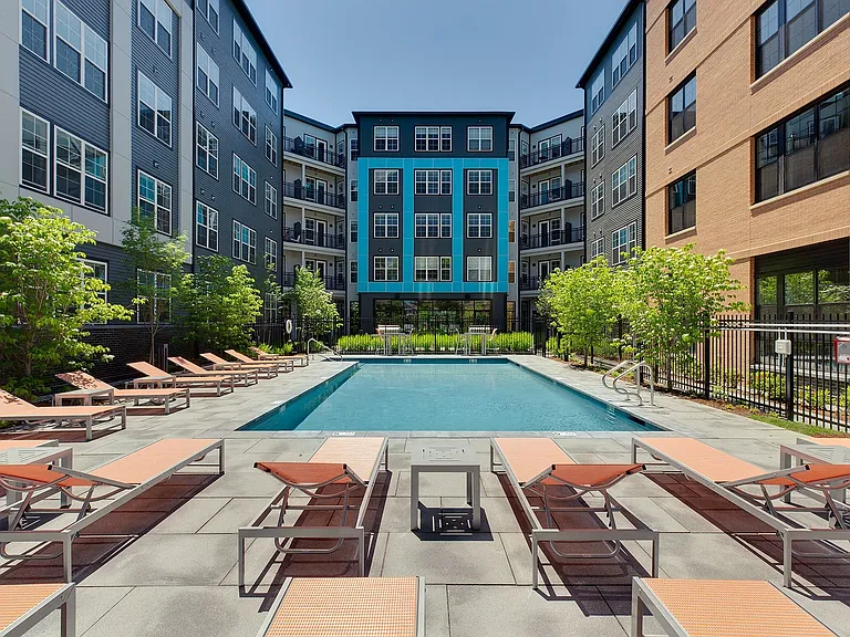 Plenty of space to sun bath on the large pool deck