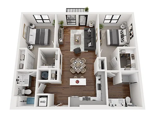 Floor plan B3