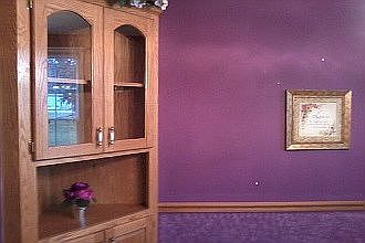 Dining Room with Cabinet