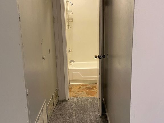 hall to bathroom