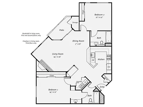 Floor plan B20
