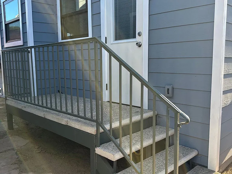 Patio outside laundry room