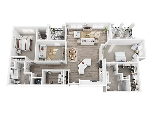 Floor plan Rose Deluxe