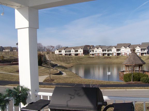 Lake scene from balcony
