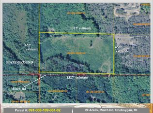 Minch Road 20 Acres, Cheboygan, MI 49721