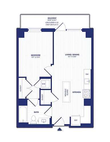 Floor plan A7