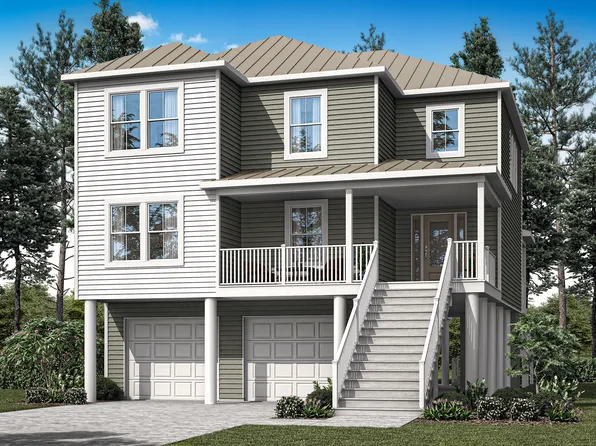 The Bethany - Build On-Your-Lot Plan, Bay to Beach Builders - Build On-Your-Lot