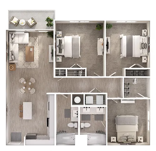 Floor plan C1