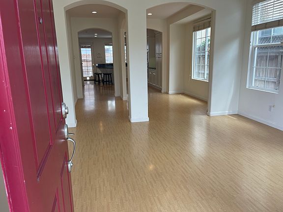 front door walking into the home