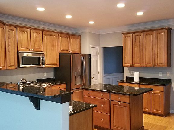 kitchen with breakfast bar seating