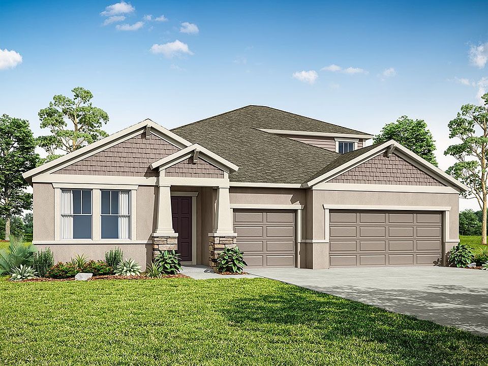 Charlotte new construction home plan by William Ryan Homes Tampa