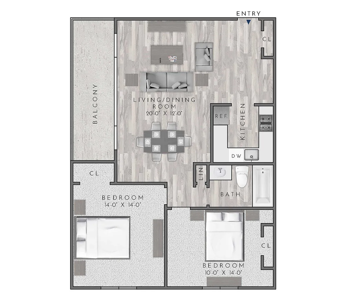 Floor plan B1