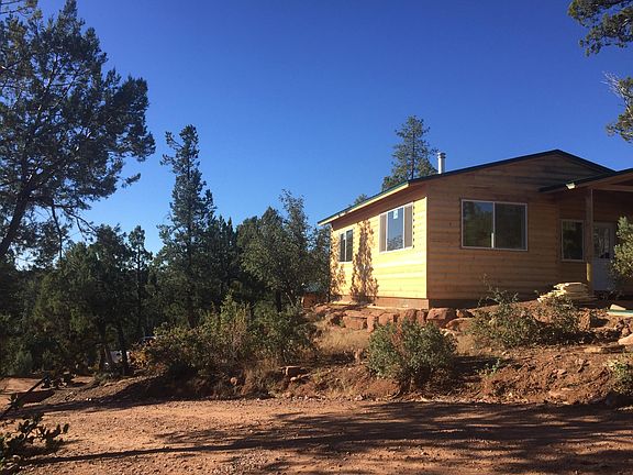 Cabin at sunrise, porch right side