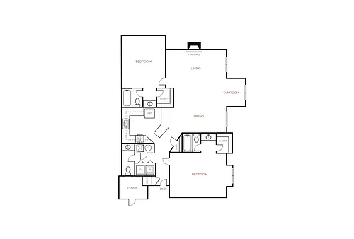 Floor plan B3 Classic
