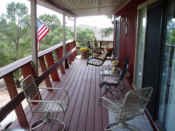 Guest house deck