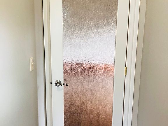 Rain door in Master bath