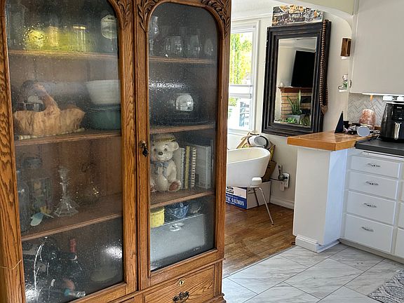 Unique fun 
cabinet built in