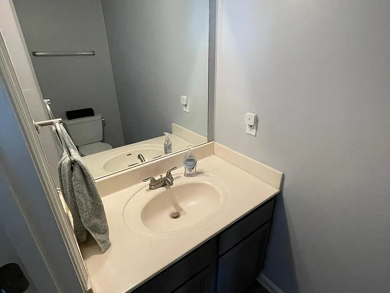 Downstairs half bath