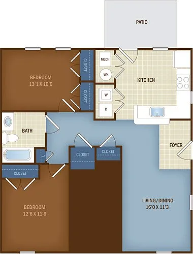 Floor plan B1