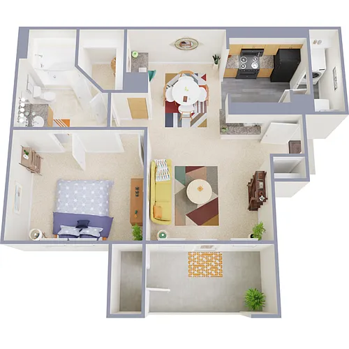 Floor plan Ritz