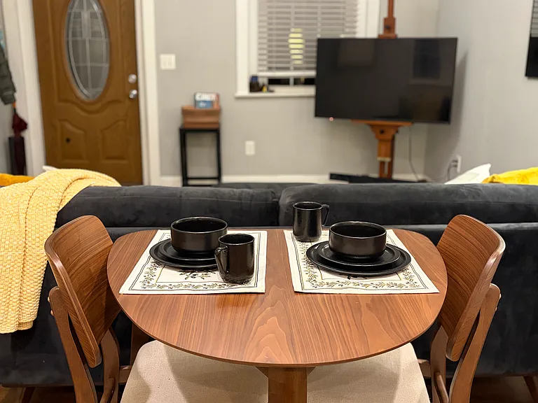 Boho bistro dining set