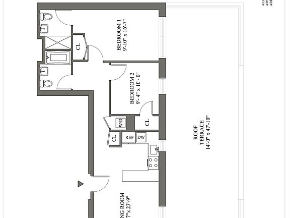 2nd image of 111 Clarkson Ave Penthouse A