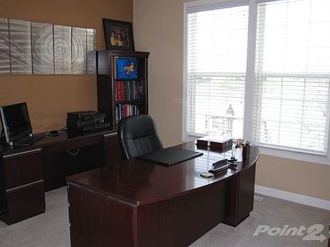 5th Bedroom or Den/Library with Pond view