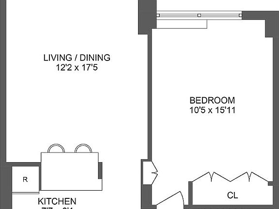 2nd image of 270 W 17th St APT 7C