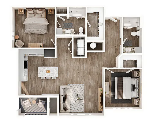 Floor plan Keller