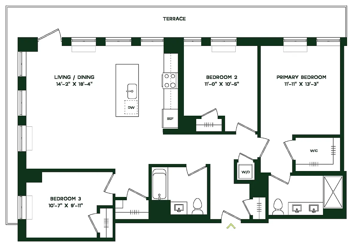 Floor plan C6E