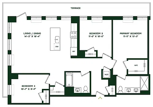 Floor plan C6E