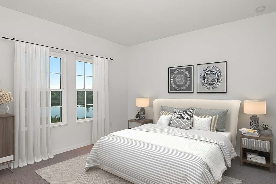 Sebring floorplan bedroom 3 at BridgeWater by William Ryan Homes Tampa