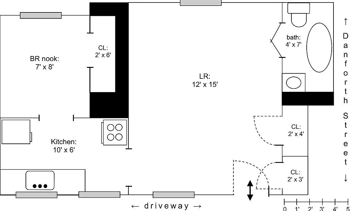1 bed, 360 sqft, $1,656 — Photo 3