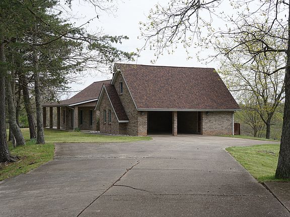 View from upper driveway