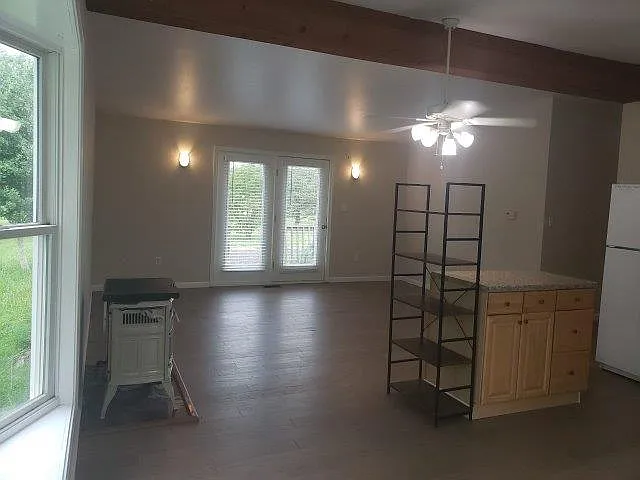 Dining/Living area alongside kitchen