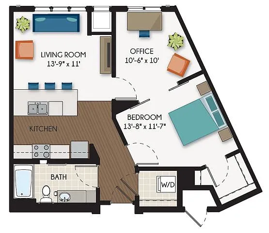 Floor plan The Wilshire