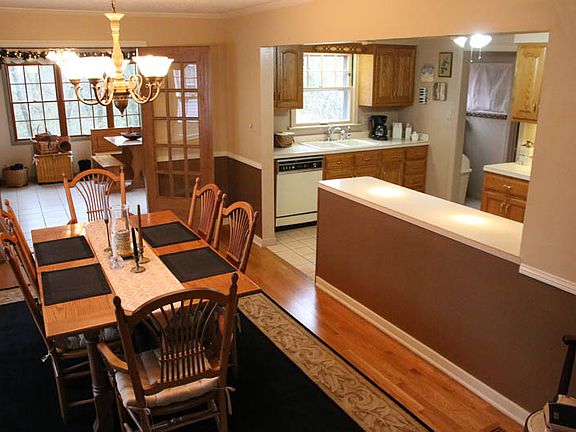 Dining Room, Kitchen and Porch