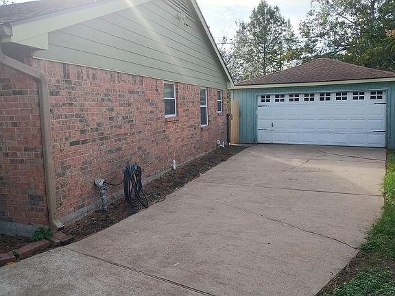 Driveway and Garage