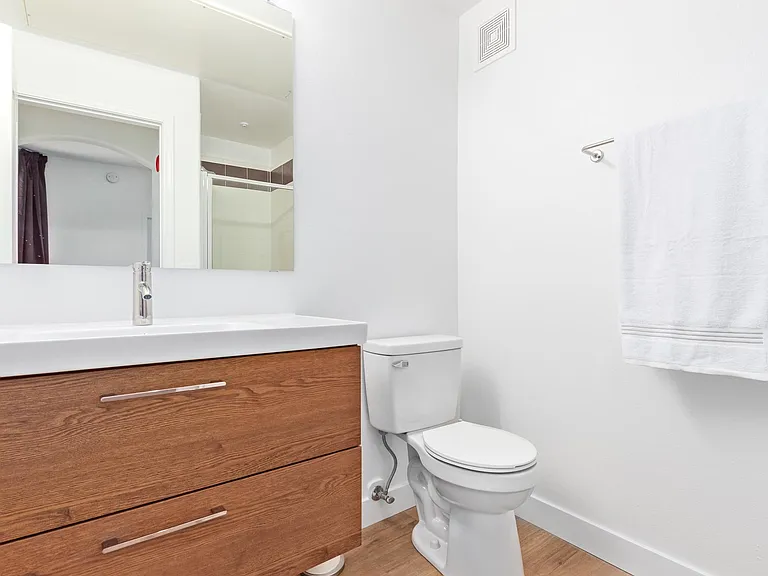 Second bathroom with a shower